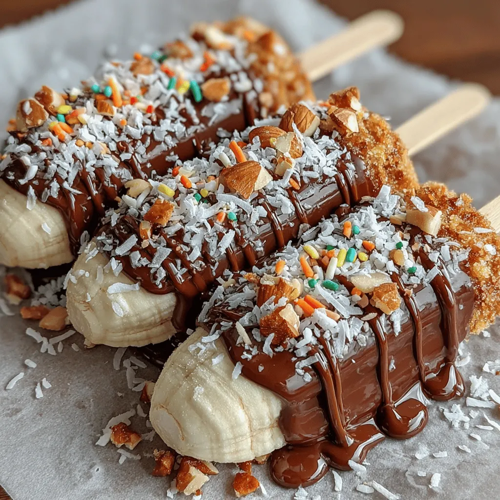 Welcome to the delightful world of Choco-Banana Delights, a recipe that beautifully marries the rich flavors of chocolate and the natural sweetness of bananas. This dessert is not just a feast for the eyes; it’s a guilt-free indulgence that caters to both your craving for something sweet and your desire to maintain a healthy lifestyle. With a few simple ingredients and easy-to-follow steps, you can create these frozen treats that are perfect for any occasion—be it a summer party, a midday snack, or a refreshing dessert on a warm day.