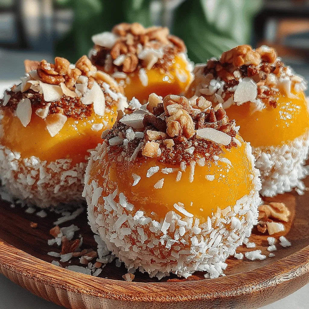 In the vibrant world of frozen treats, few combinations evoke the essence of a tropical paradise quite like mango and coconut. The Tropical Bliss Frozen Mango Coconut Bites are a delicious way to cool off during warm weather while also providing a nutritious snack option that suits various dietary preferences. This recipe not only captures the sweet and creamy flavors of the tropics but also packs a healthful punch, making it an ideal choice for both gatherings and everyday indulgence.