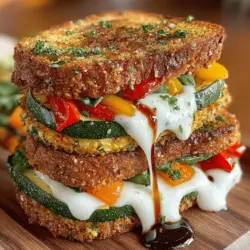 Pesto Roasted Veggie Sandwiches: A Flavorful Delight
