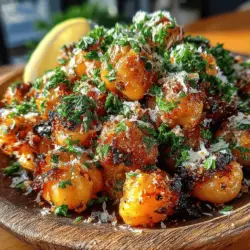 Crispy Garlic Herb Roasted Chickpeas are more than just a delightful snack; they're a versatile ingredient that can elevate a variety of dishes, from salads to soups, or serve as a satisfying stand-alone treat. This recipe not only satisfies your cravings for something crunchy but also offers a healthful alternative to traditional snack options. Packed with protein and bursting with flavor, these roasted chickpeas are an ideal choice for anyone looking to enjoy a nutritious and delicious nibble.