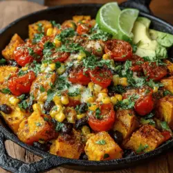 Tex-Mex Sweet Potato Skillet Recipe