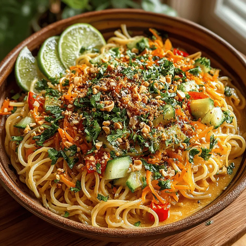 Thai cuisine is renowned for its vibrant flavors and harmonious balance of sweet, salty, sour, and spicy elements. With its rich culinary heritage, Thailand has captivated food lovers around the globe. Among the many delectable offerings, Spicy Thai Peanut Noodle Bowls stand out as a comforting and satisfying dish that showcases the essence of Thai cooking. This recipe is not only bursting with flavor but also offers a delightful combination of textures, making it a favorite for both casual dining and special occasions.